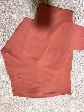 lululemon athletica Rust-Red High-Rise Leggings
